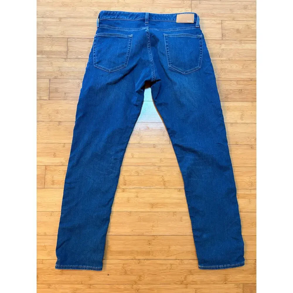 Bonobos Men’s Jeans 33x32 Slim Fit Stretch Medium Wash Blue Denim